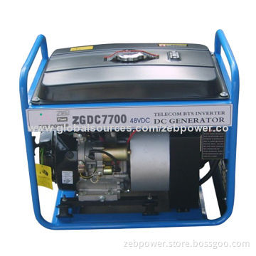 5.5KW Open Type BTS Gasoline DC Generators